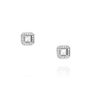 Chloe + Isabel Crystal Square Stud Earrings